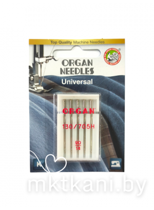 Иголки ORGAN универсальные № 90 
