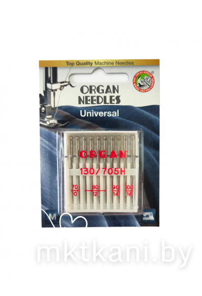 Иголки ORGAN универсальные ассорти (10шт)