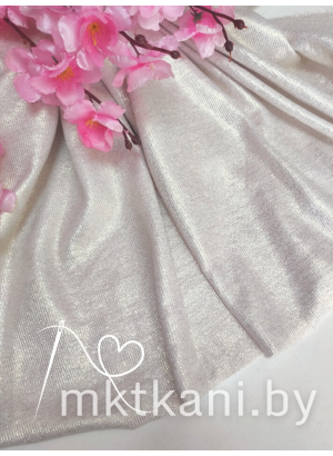 Кашкорсе с люрексом плотное 