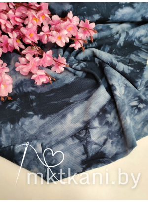 Кашкорсе тай-дай синий