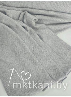 Кашкорсе с начесом серый меланж