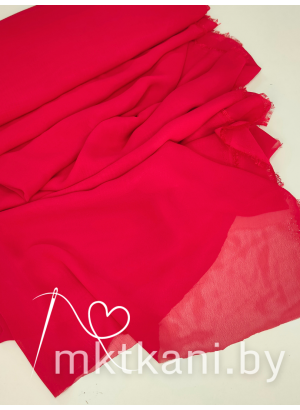 Шифон красный